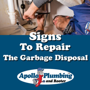 Signs to Repair the Garbage Disposal