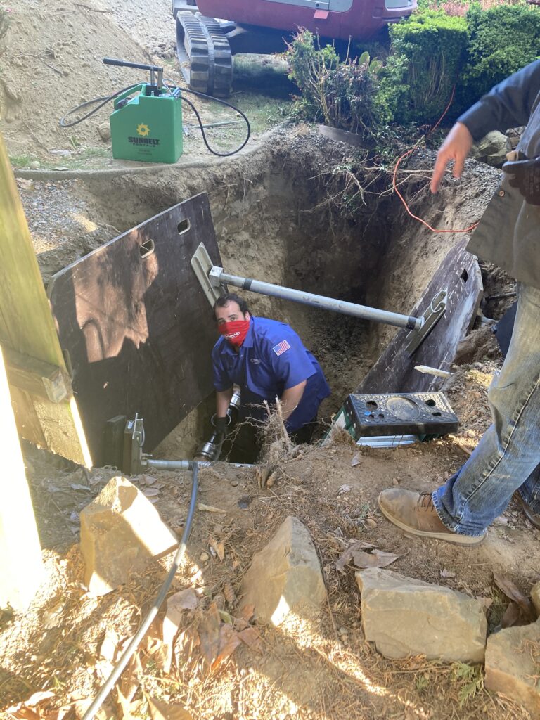 Everett sewer backup