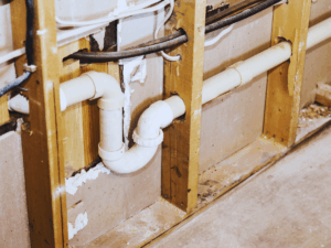 House repiped during home renovation 